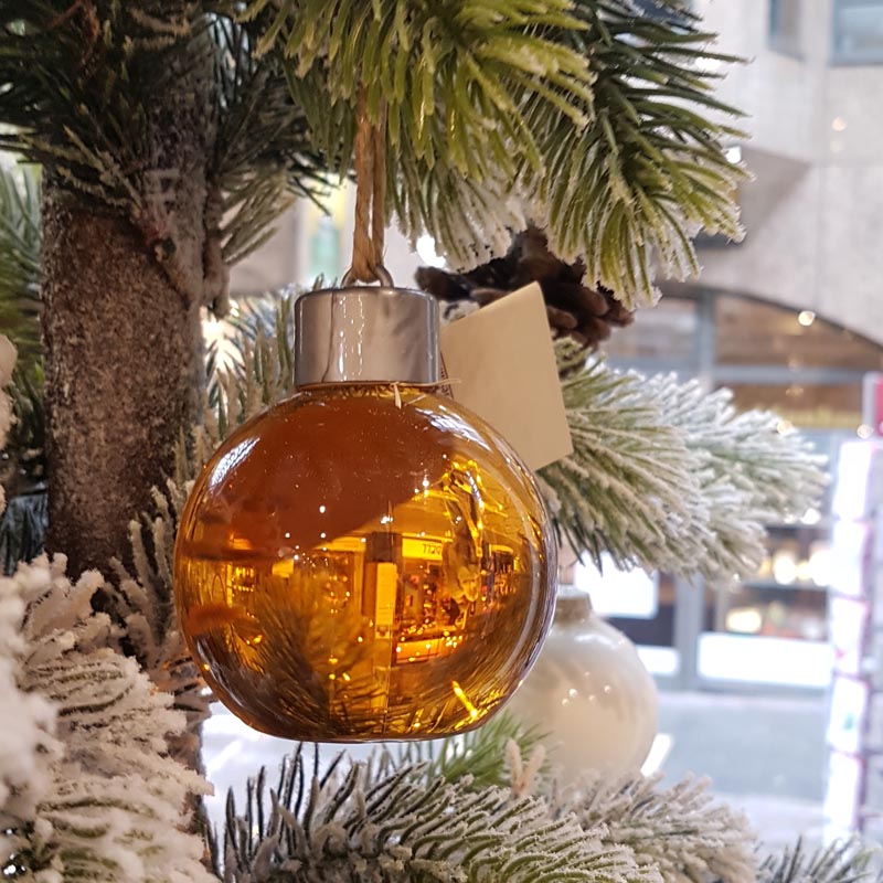 Weihnachtskugel mit Siegburger Abtei-Likör