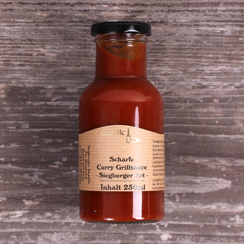 Scharfe Curry Grillsauce " Siegburger Art"