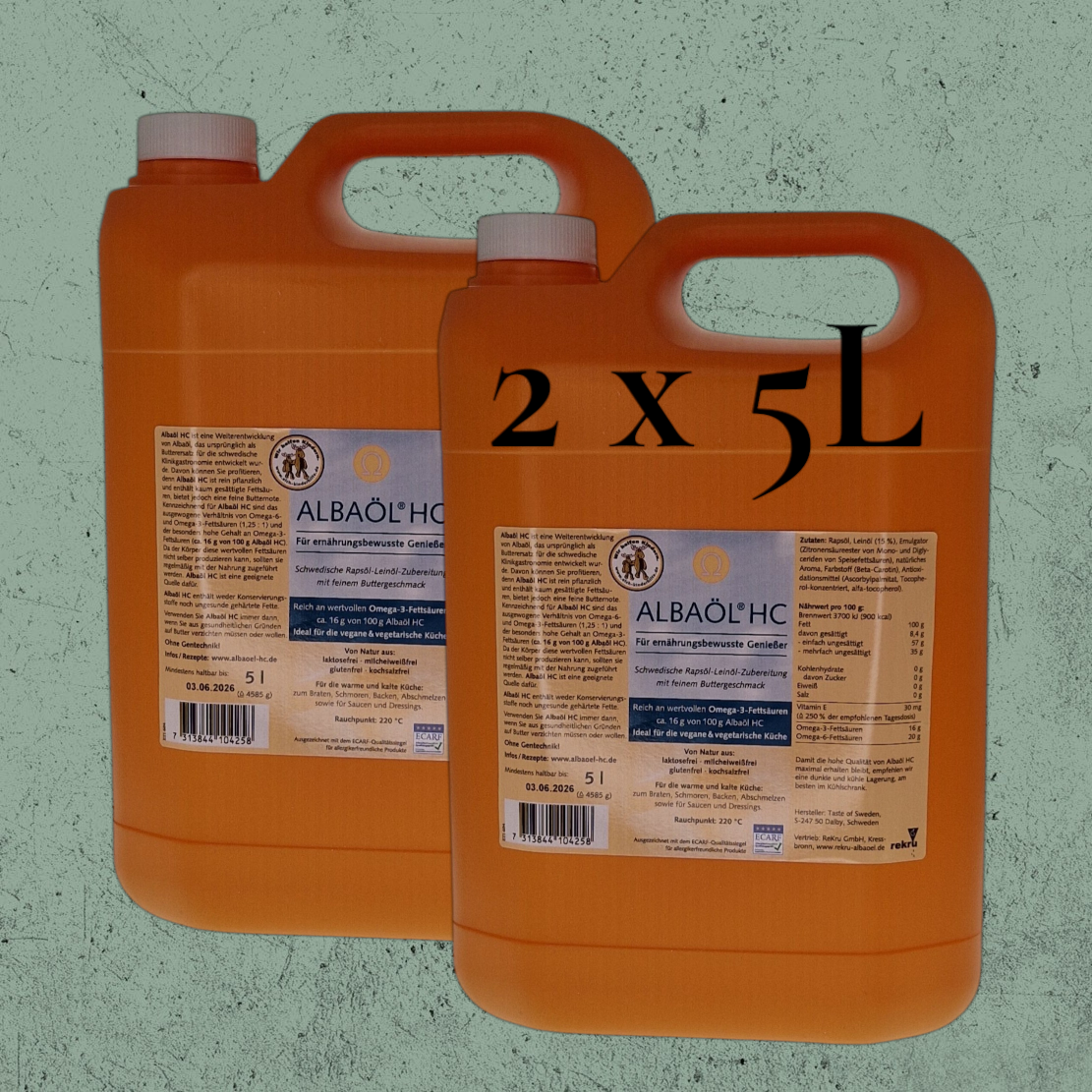 2 x 5 Liter Albaöl HC