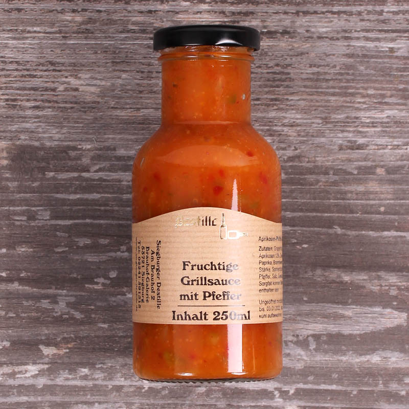 Fruchtige Grillsauce mit Pfeffer