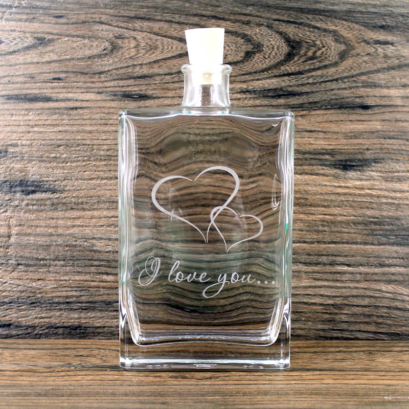 Flasche I love you