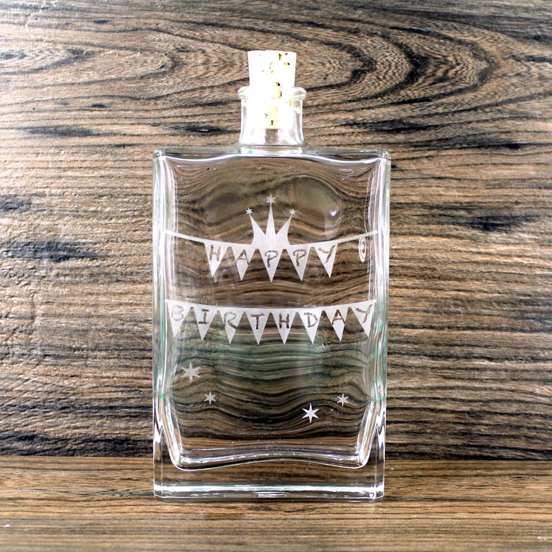 Flasche Happy Birthday
